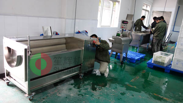 我公司為日資企業(yè)WCSP提供芥茉加工線！