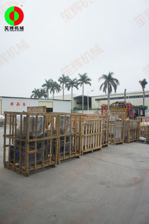 廣東珠?？蛻舳ㄙ彺笈吖幚砩a(chǎn)線及相關(guān)設(shè)備出貨了！