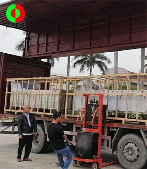 氣泡洗菜機等一批蔬果清洗設備按時交付客戶！
