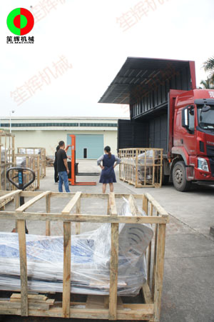 多功能洗菜機(jī)等一批蔬菜清洗加工設(shè)備發(fā)貨交付客戶！